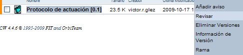 Tema 3.1. Control de versiones de documentos